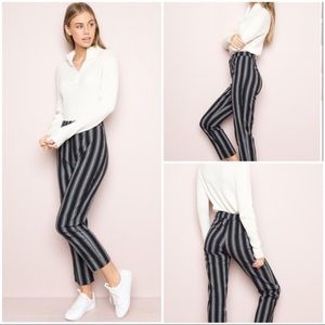 Brandy Melville Tilden Pants (Striped)
